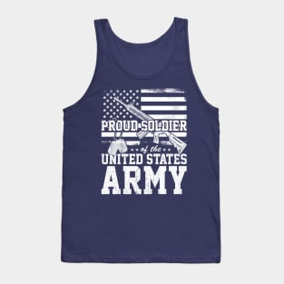 Proud US Soldier | US Army T-shirt Tank Top